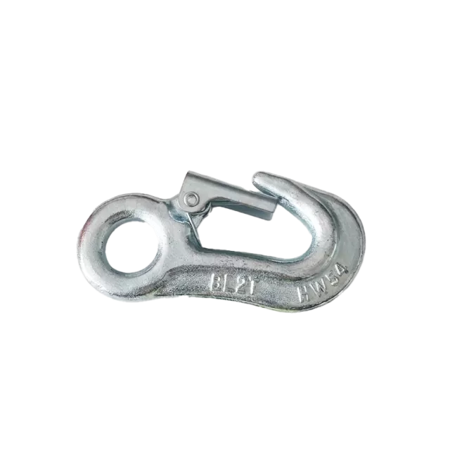 Hook with Eye and Latch 1 800 daN | Steel