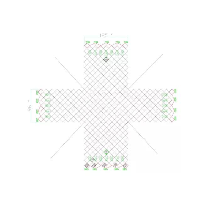 2M2N/2A1N PMC/PAG Cargo Pallet Net | ETSO C90c