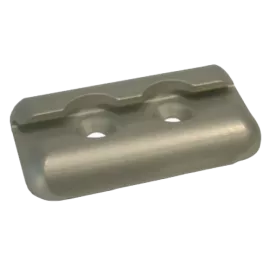 Double Anchor Plate 2 500 daN | Single Stud | Aluminium
