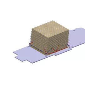 Helicopter Cargo Compartment Nets | 300 kg | OEM Fit