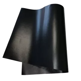 Aircraft Tarpaulin PVC | FAR 25.853 | Grey/Blue/Black