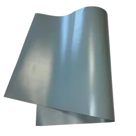 Aircraft Tarpaulin PVC | FAR 25.853 | Grey/Blue/Black