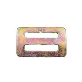 Bi-Pass Buckle 50 mm 1 800 daN | Zinc-Plated Steel